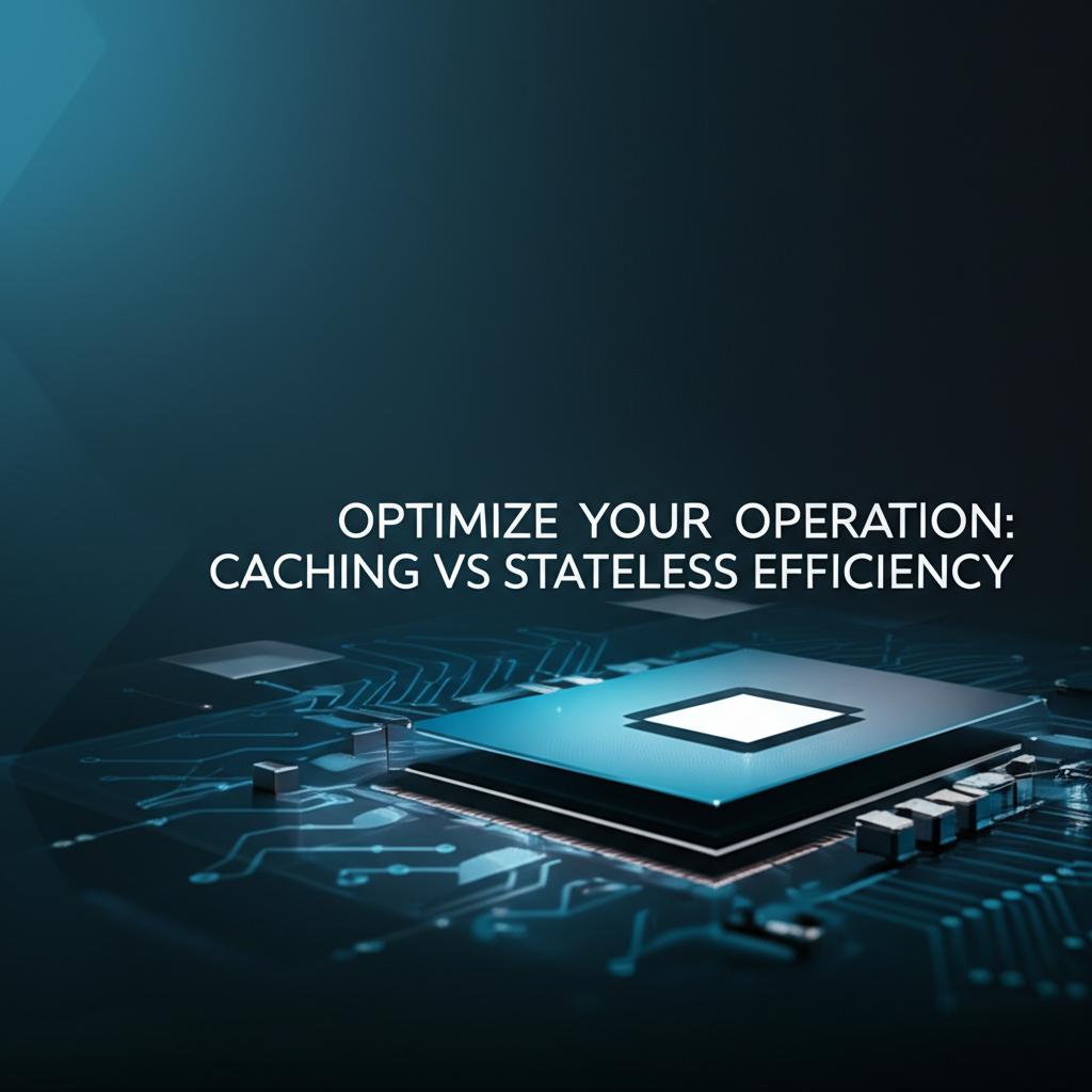 Optimize Your Operation: Caching vs Stateless Efficiency