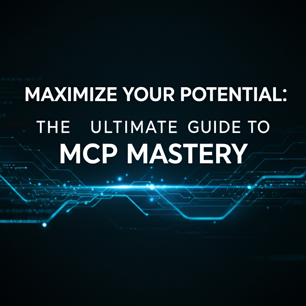 Maximize Your Potential: The Ultimate Guide to MCP Mastery