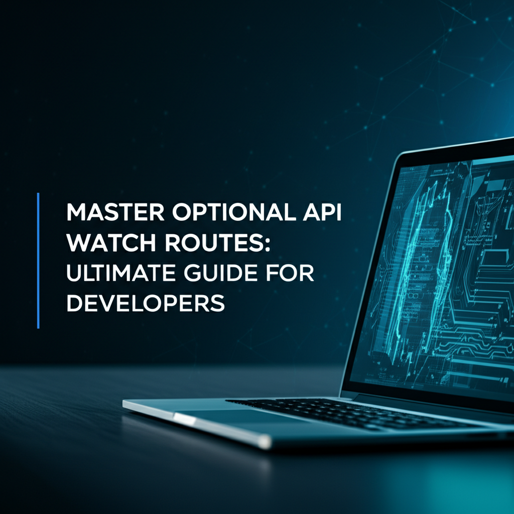 Master Optional API Watch Routes: Ultimate Guide for Developers