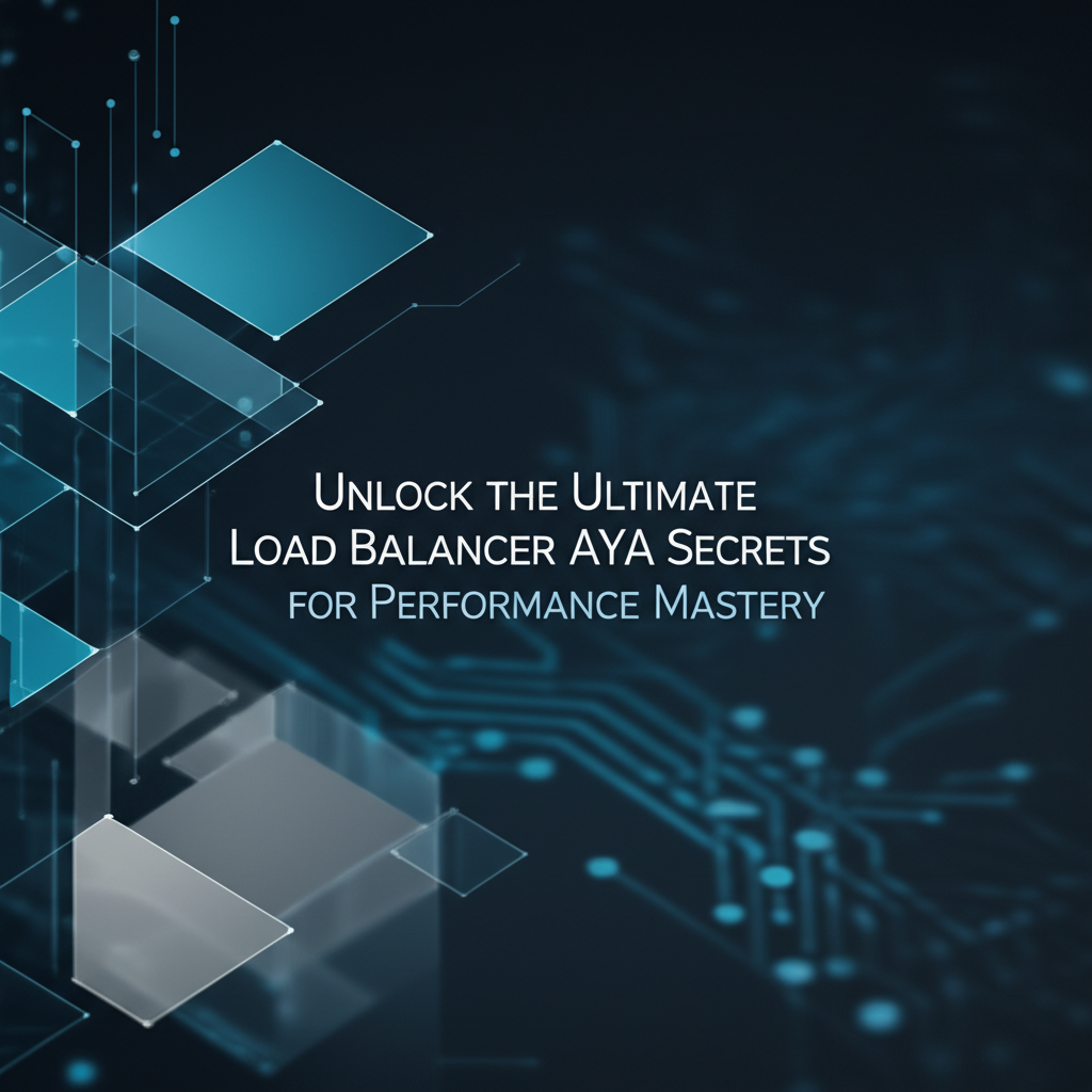 Unlock the Ultimate Load Balancer AYA Secrets for Performance Mastery