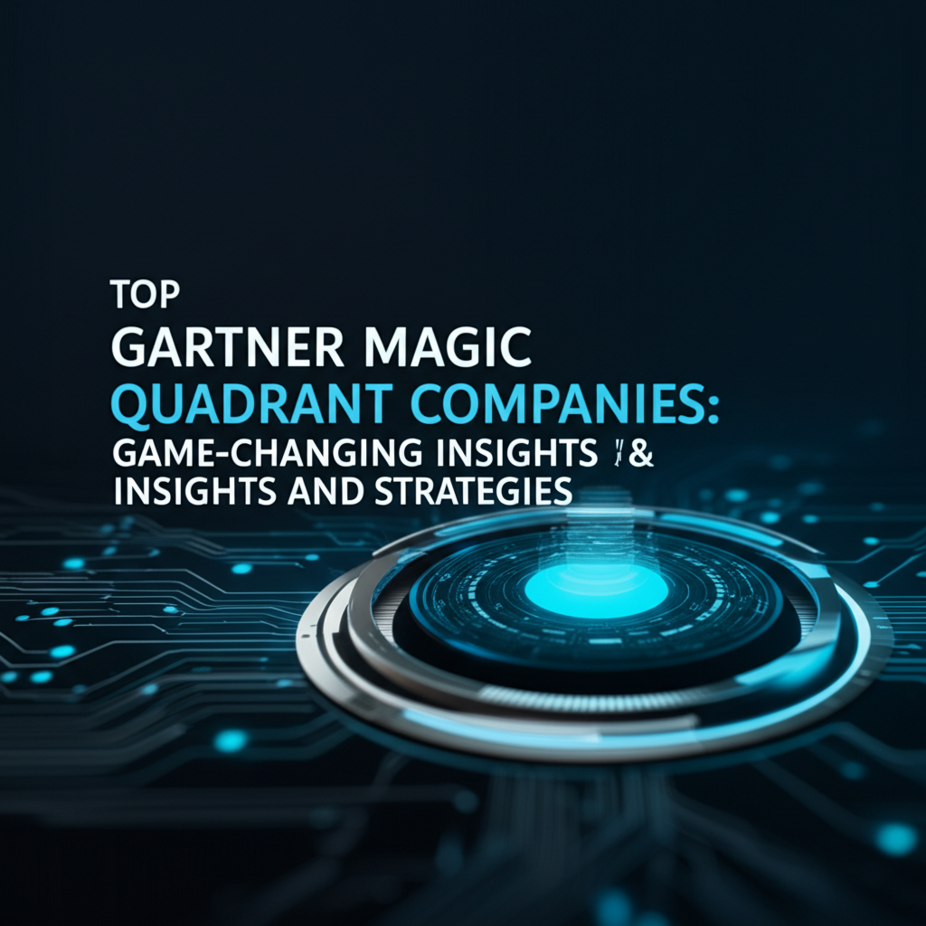 Top Gartner Magic Quadrant Companies: Game-Changing Insights and Strategies