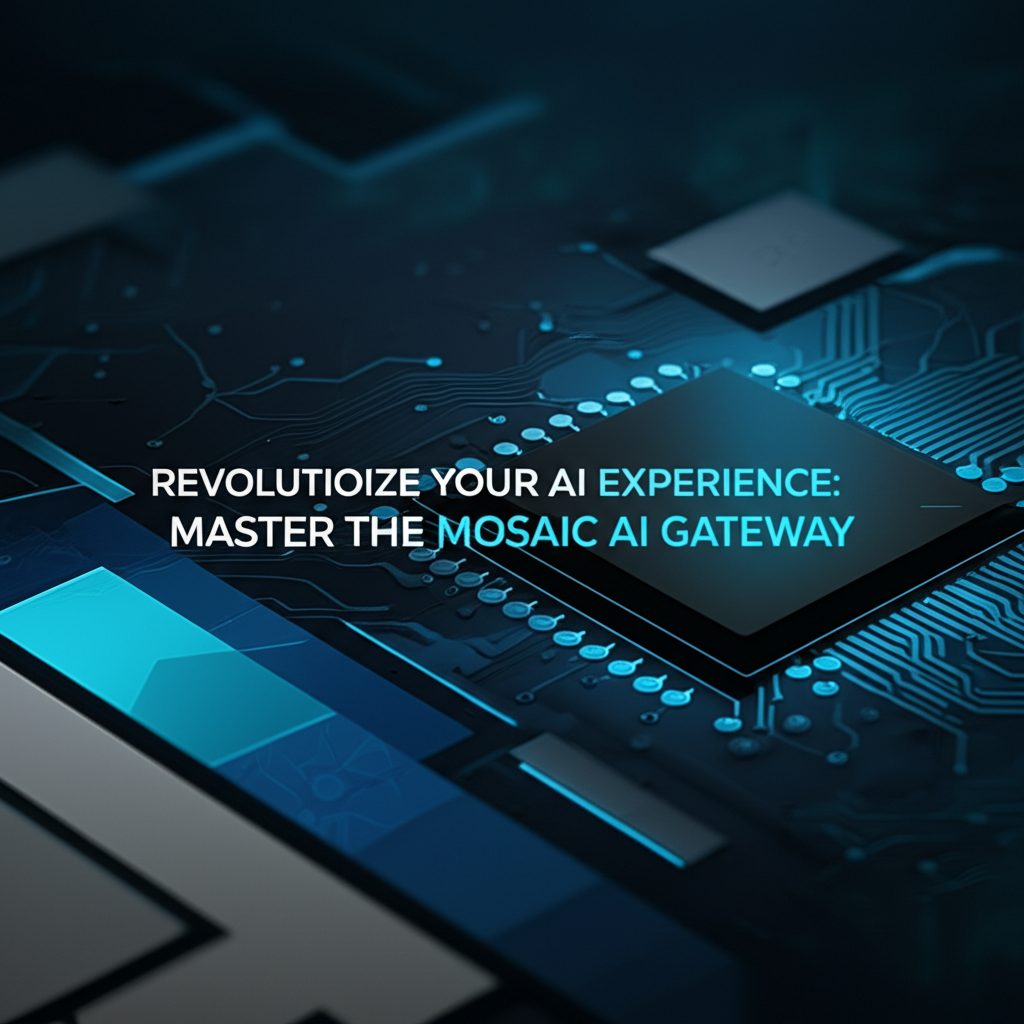 Revolutionize Your AI Experience: Master the Mosaic AI Gateway