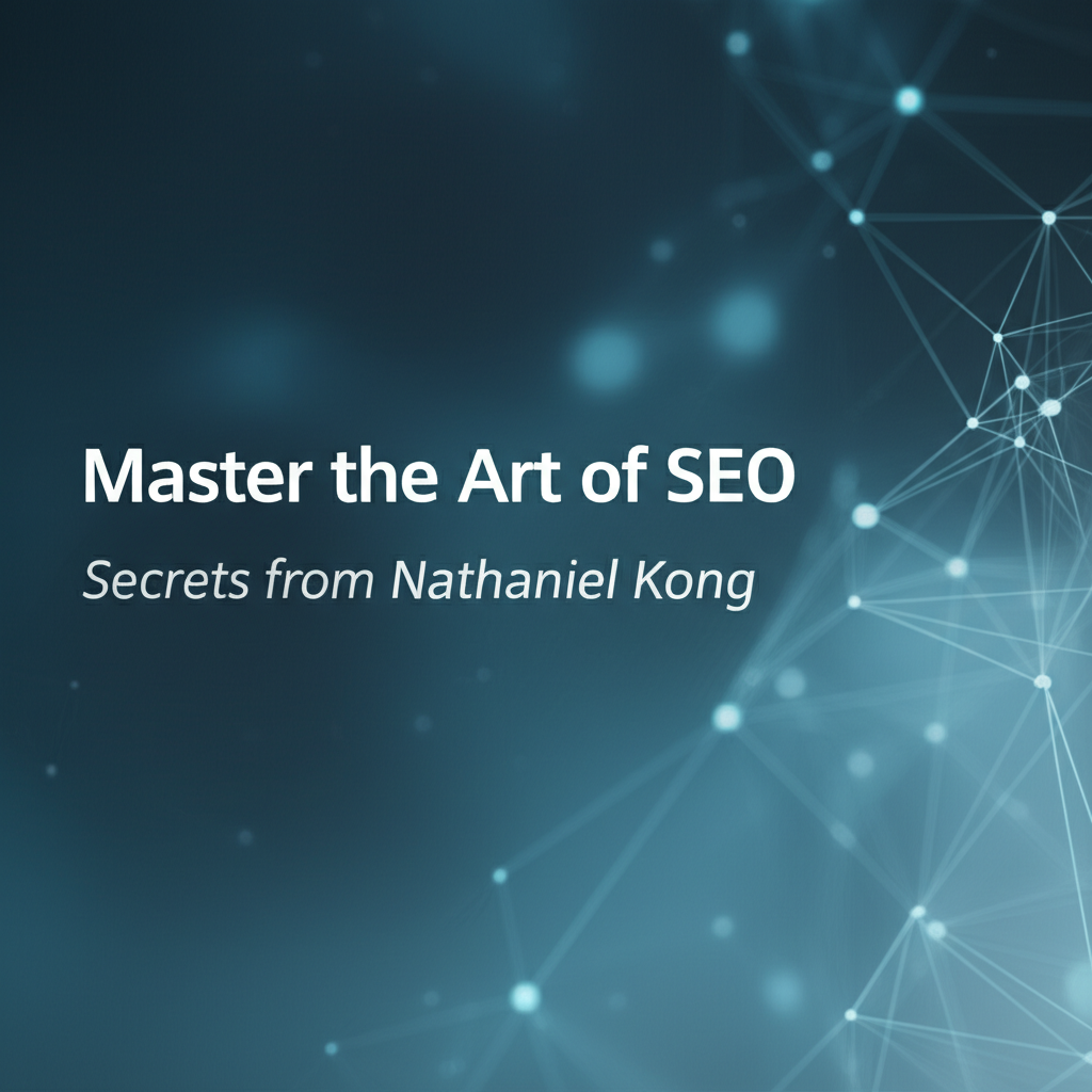 Master the Art of SEO: Secrets from Nathaniel Kong