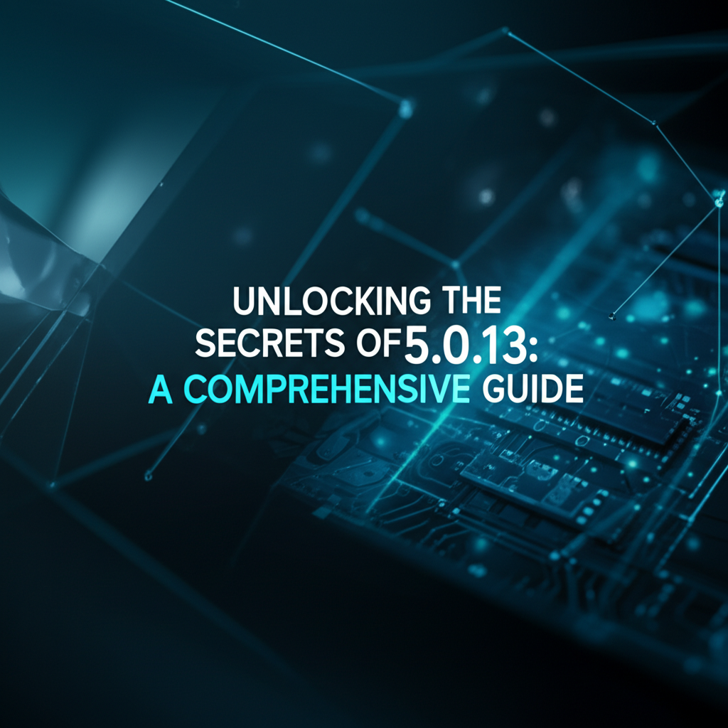 Unlocking the Secrets of 5.0.13: A Comprehensive Guide