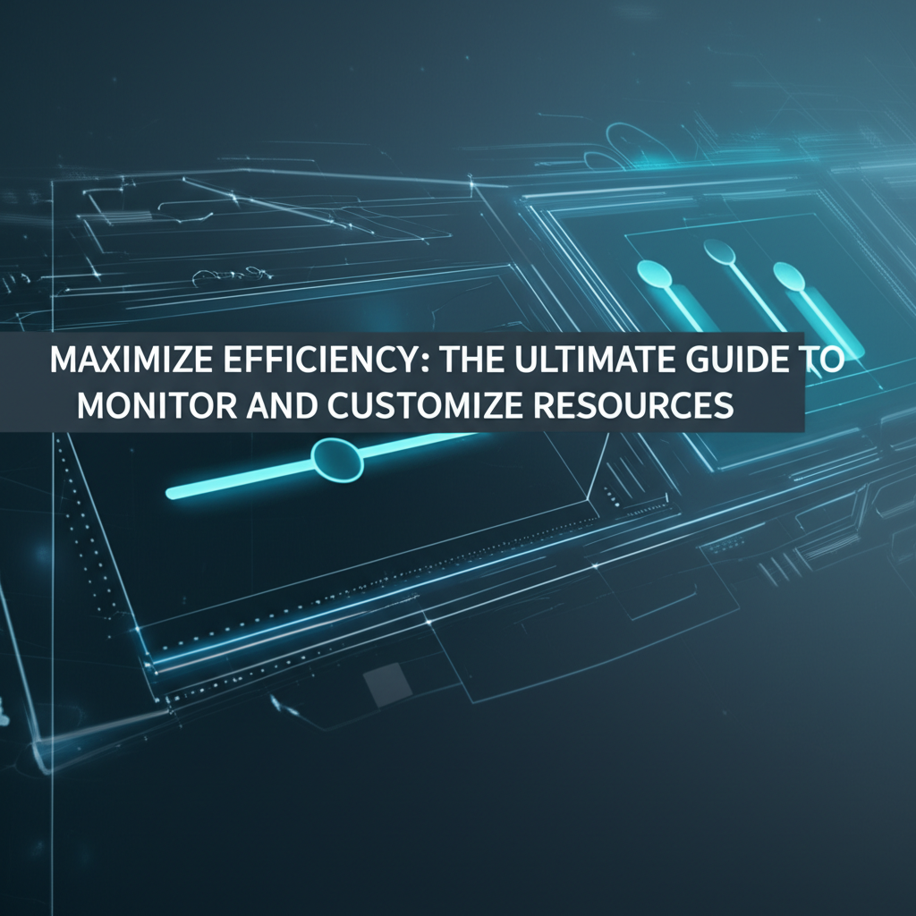Maximize Efficiency: The Ultimate Guide to Monitor and Customize Resources