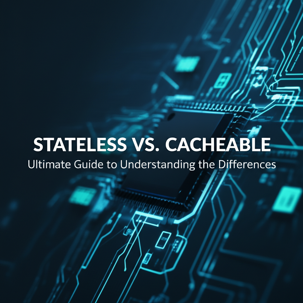Stateless vs. Cacheable: Ultimate Guide to Understanding the Differences