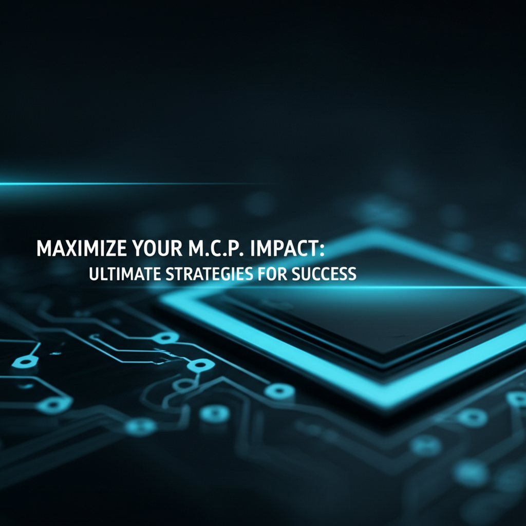 Maximize Your M.C.P. Impact: Ultimate Strategies for Success