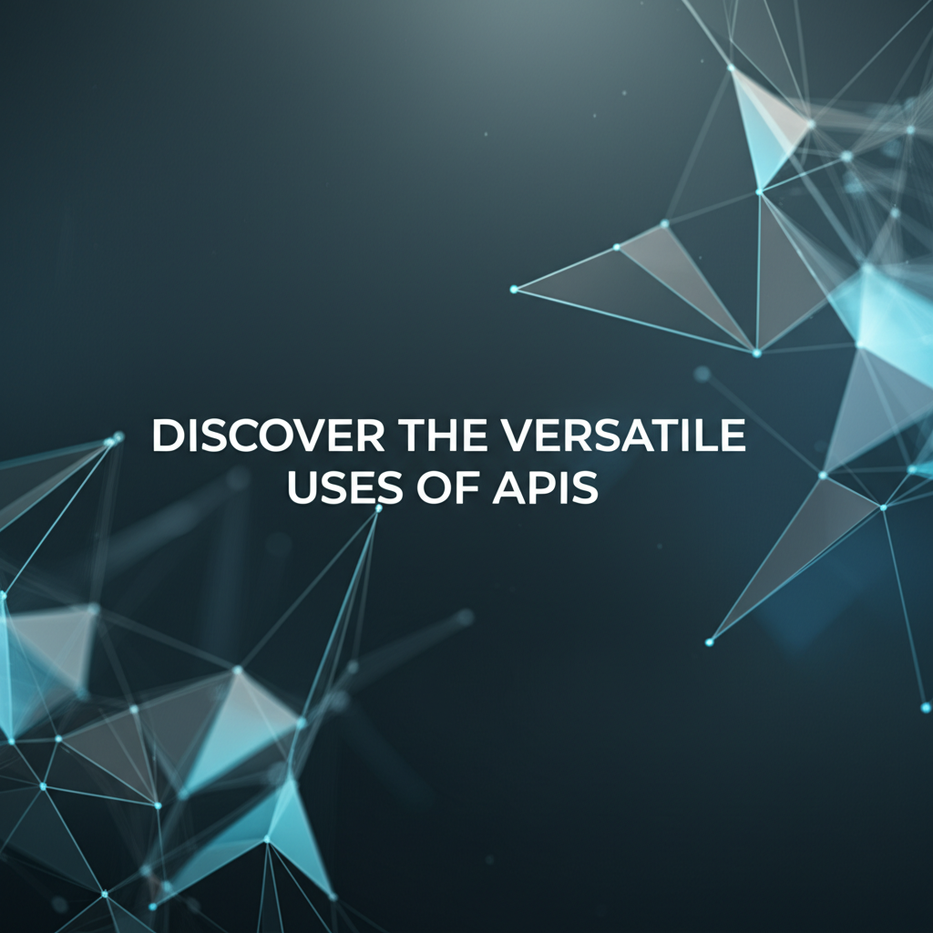 Discover the Versatile Uses of APIs