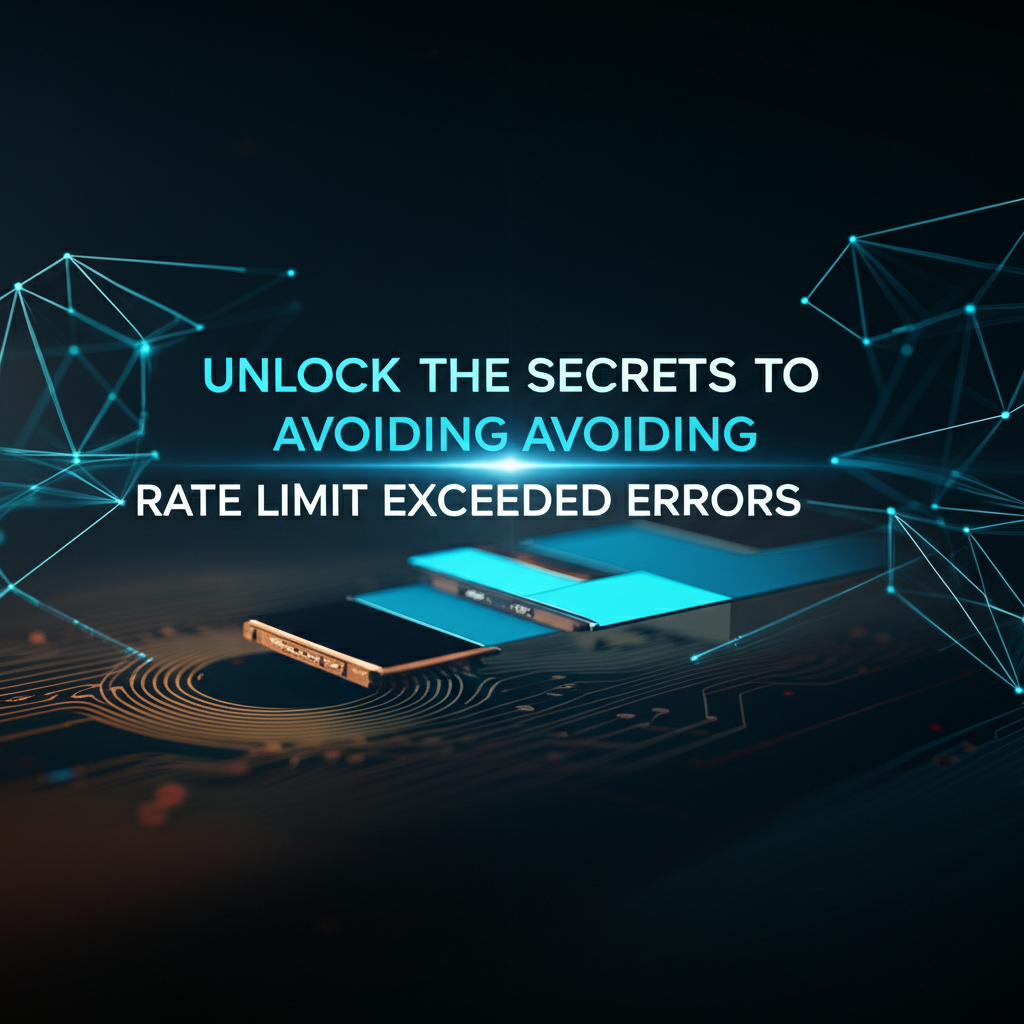 Unlock the Secrets to Avoiding Rate Limit Exceeded Errors