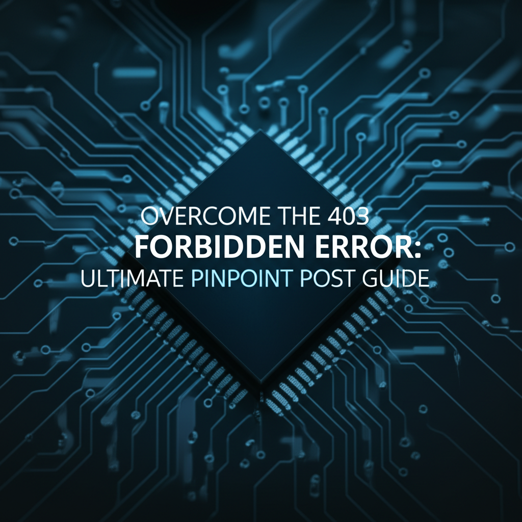 Overcome the 403 Forbidden Error: Ultimate Pinpoint Post Guide