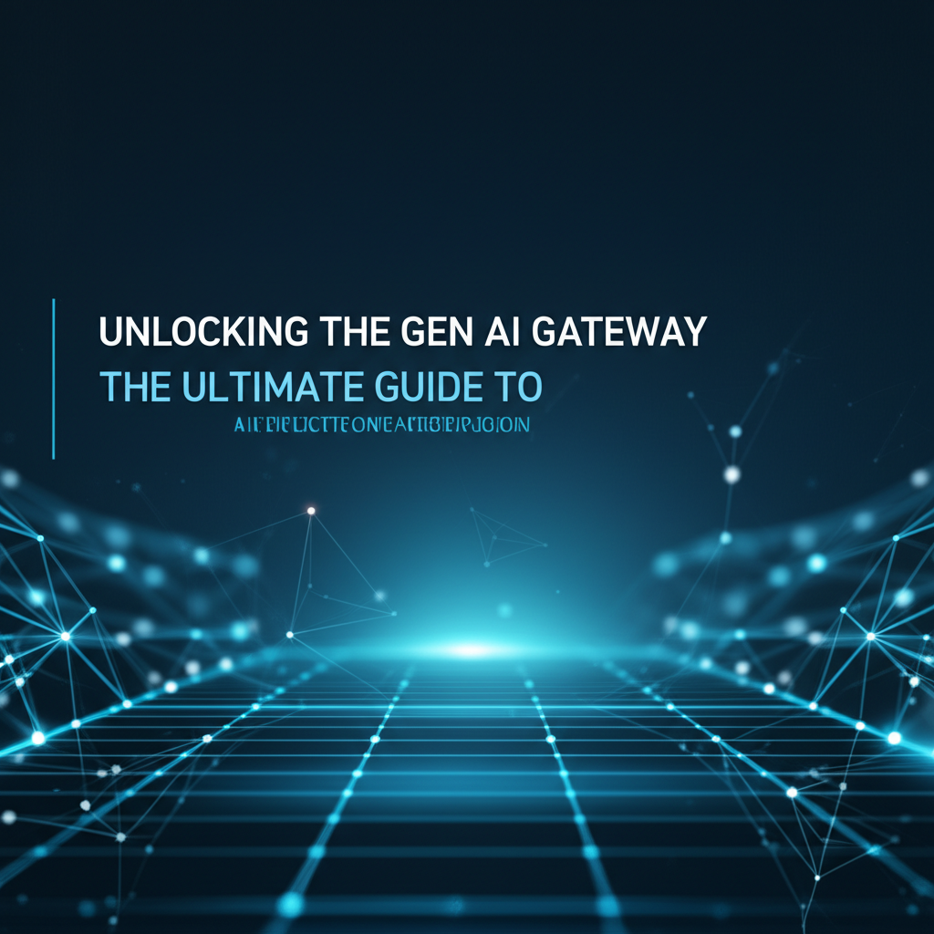 Unlocking the Gen AI Gateway: The Ultimate Guide to AI Integration