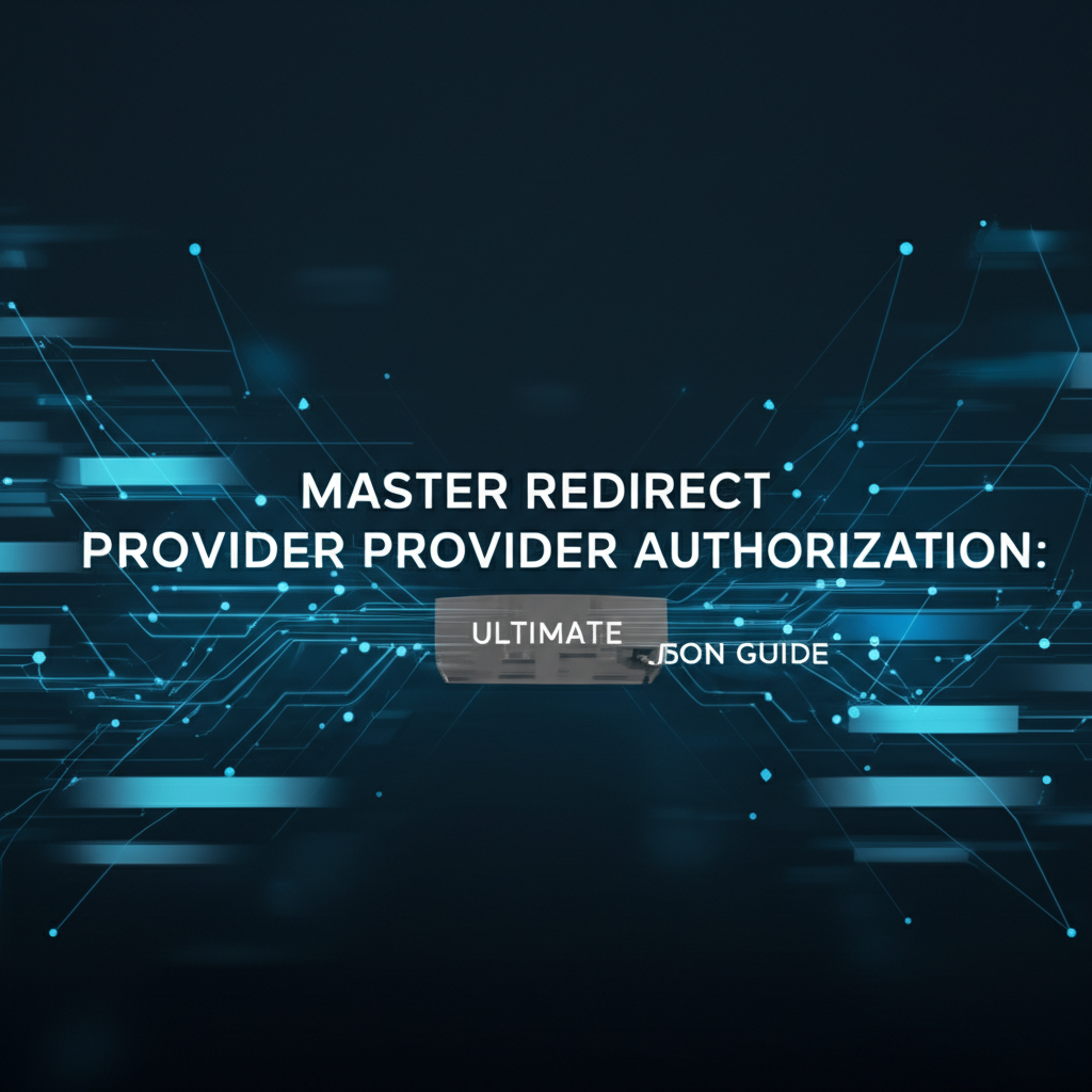 Master Redirect Provider Authorization: Ultimate JSON Guide
