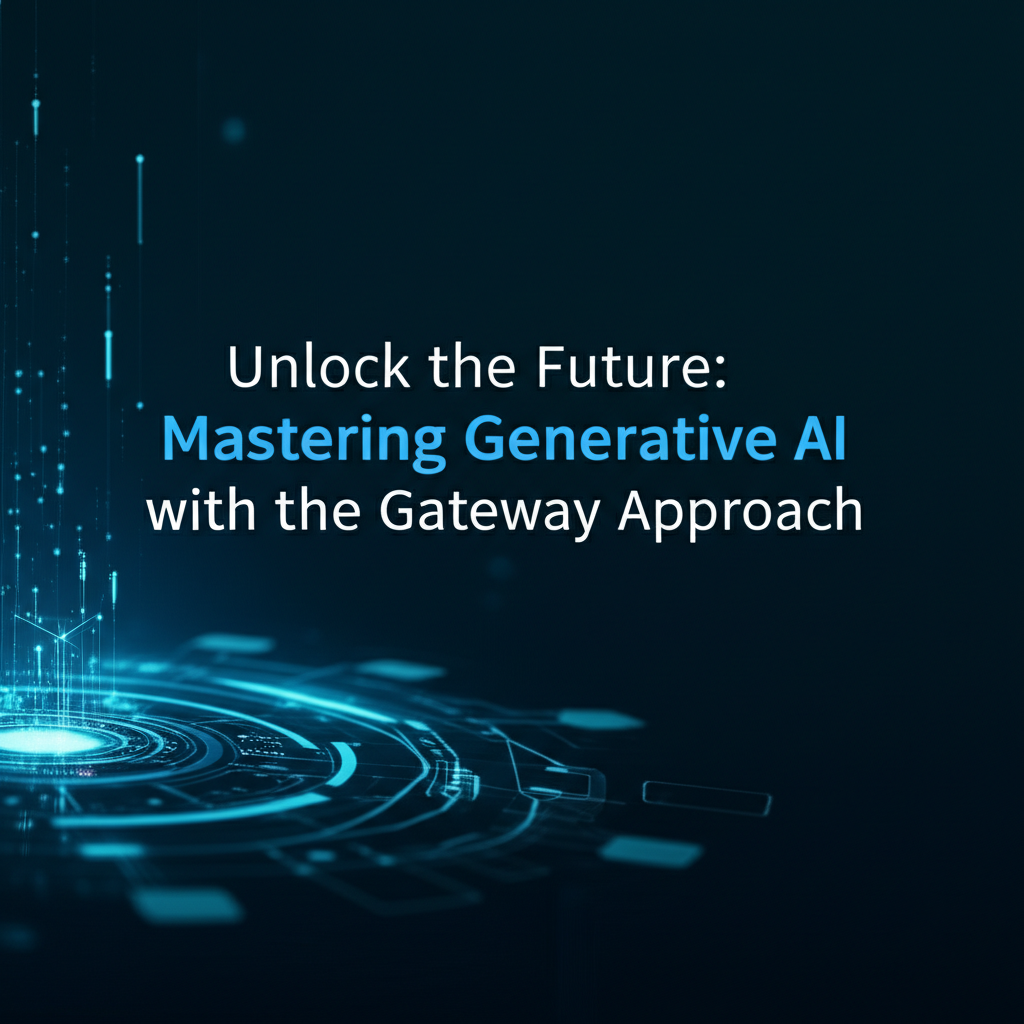 Unlock the Future: Mastering Generative AI with the Gateway Approach