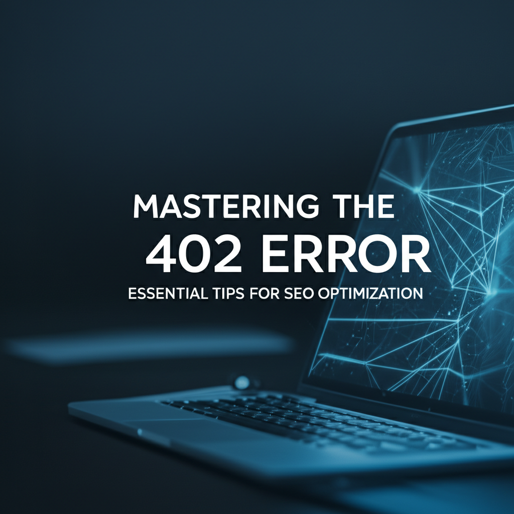 Mastering the 402 Error: Essential Tips for SEO Optimization