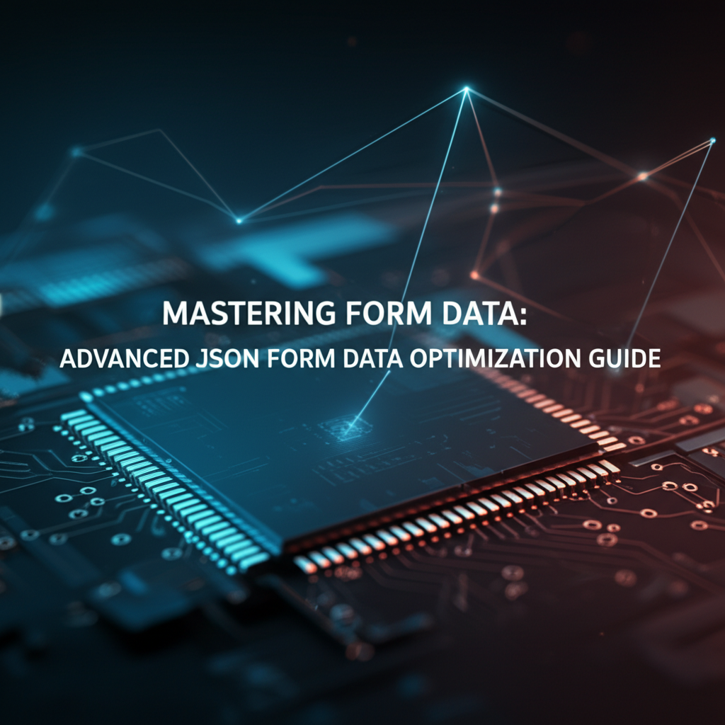 Mastering Form Data: Advanced JSON Form Data Optimization Guide