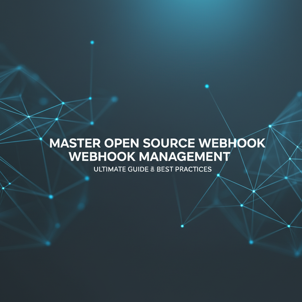 Master Open Source Webhook Management: Ultimate Guide & Best Practices