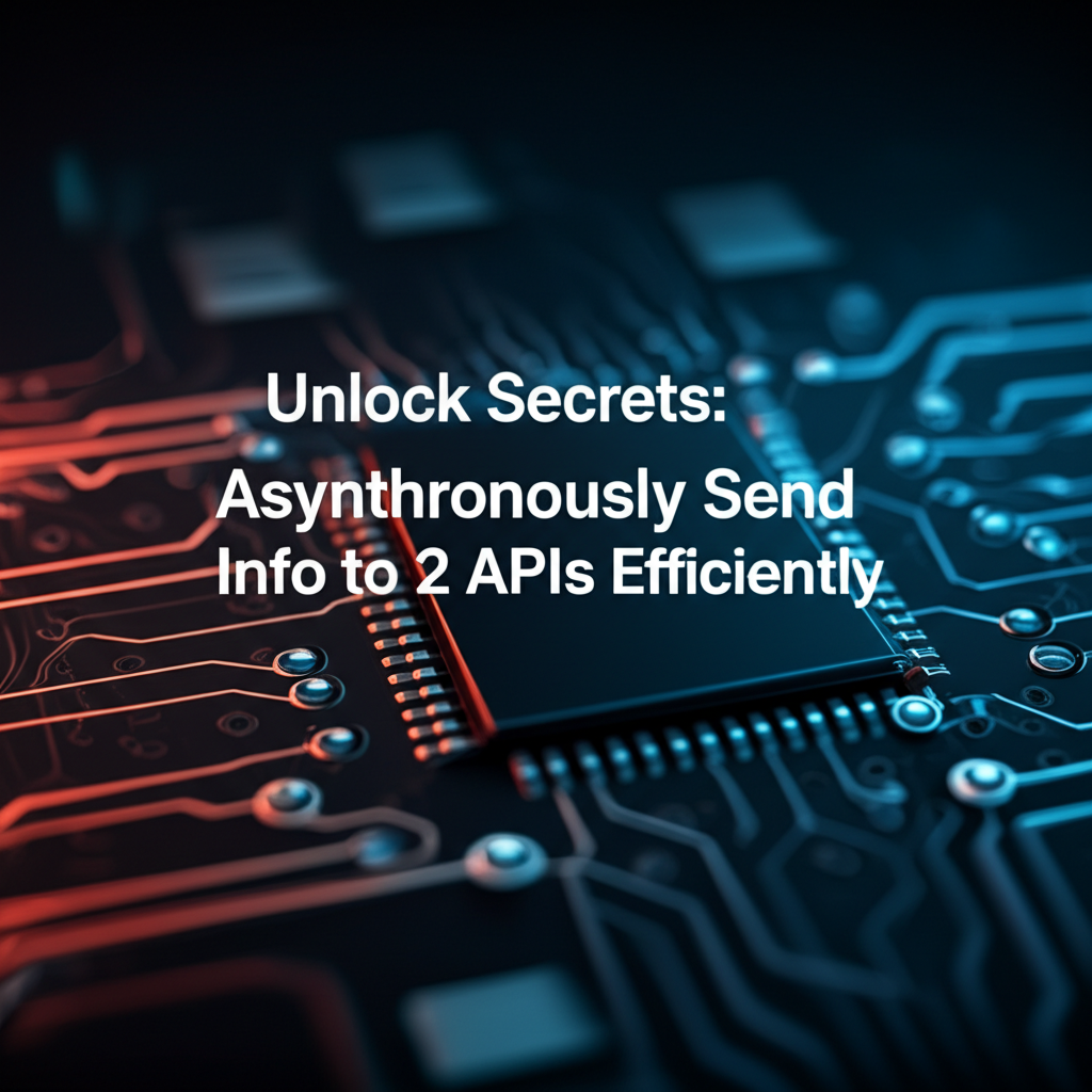 Unlock Secrets: Asynchronously Send Info to 2 APIs Efficiently