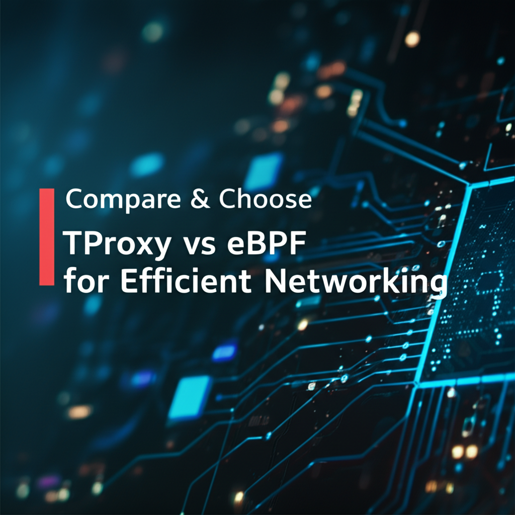 Compare & Choose: TProxy vs eBPF for Efficient Networking