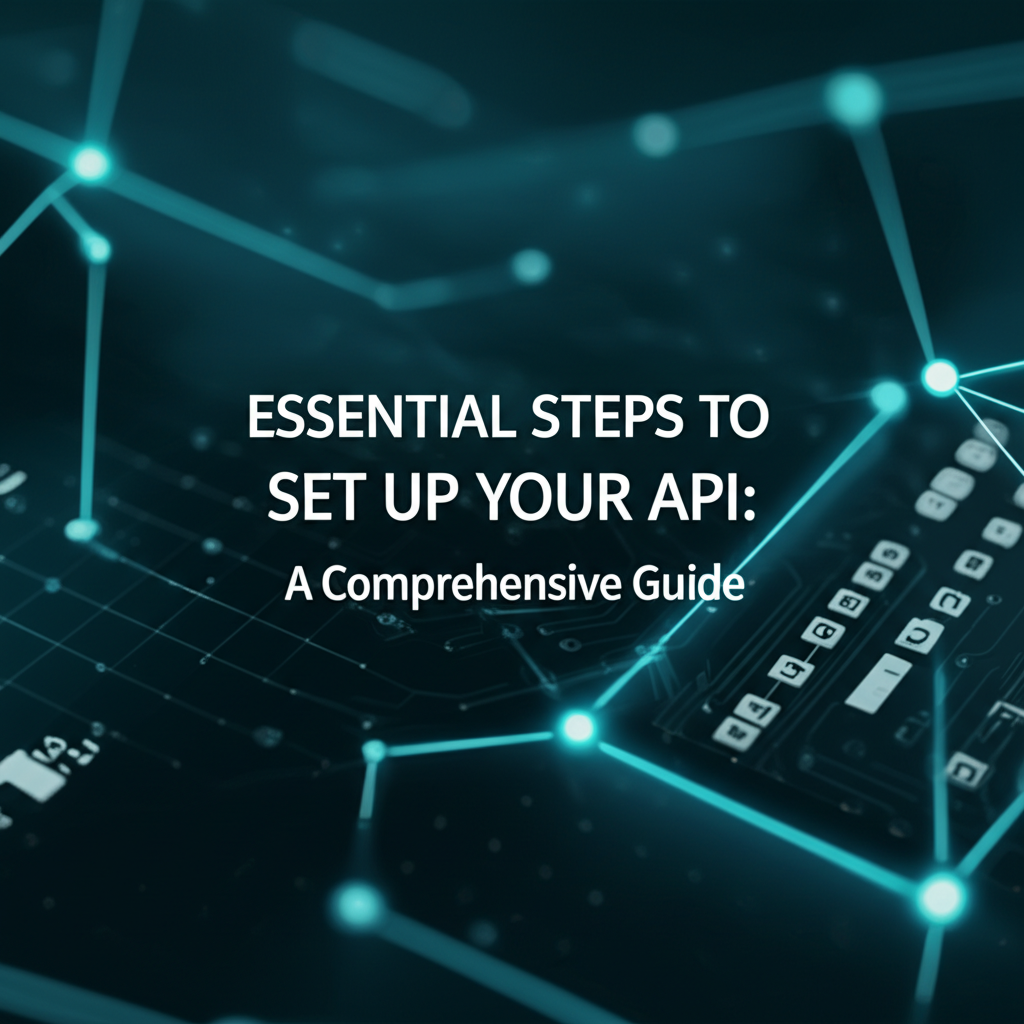Essential Steps to Set Up Your API: A Comprehensive Guide