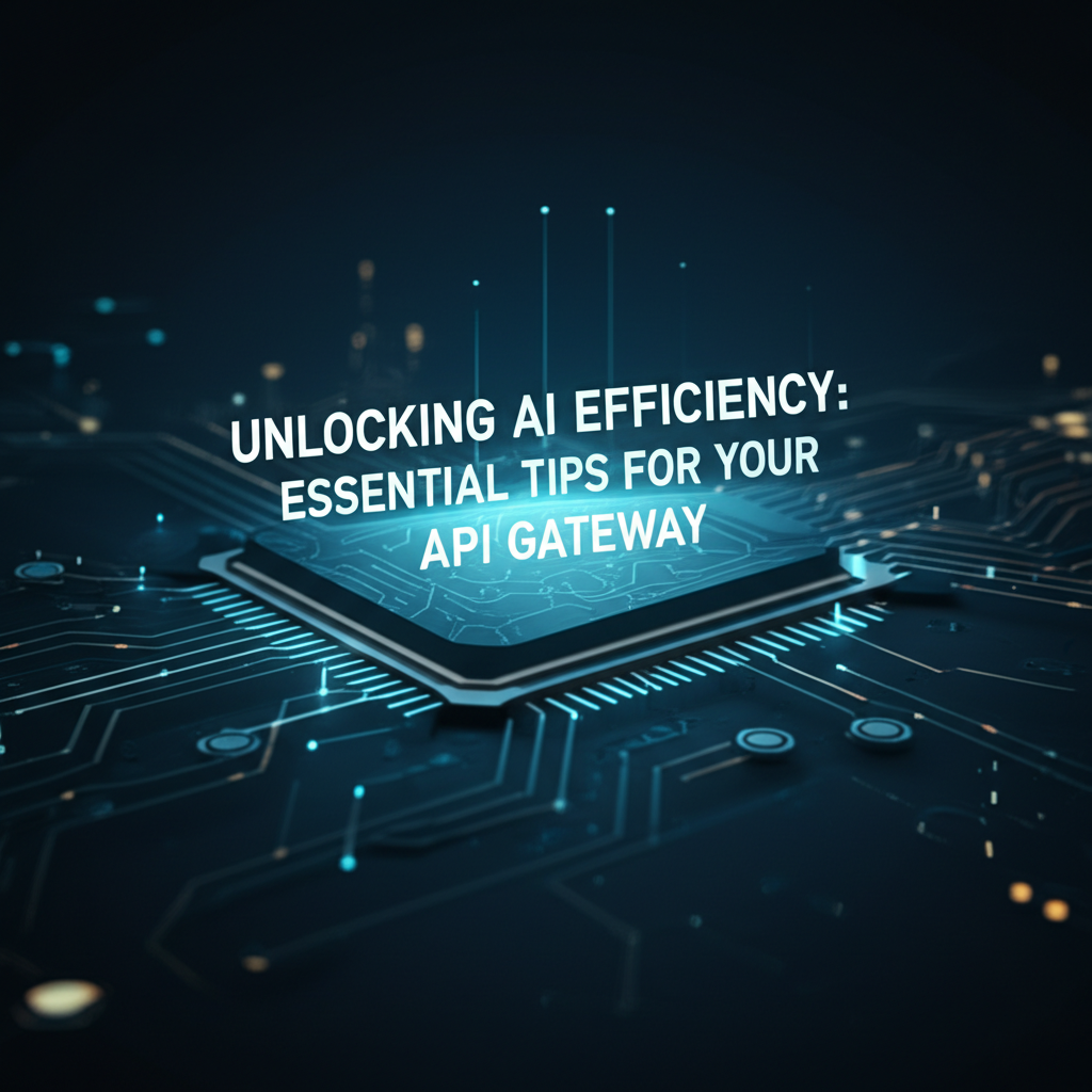 Unlocking AI Efficiency: Essential Tips for Your API Gateway