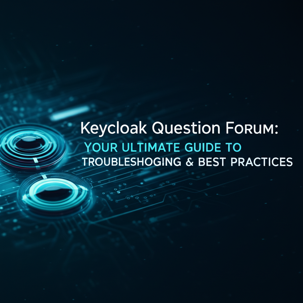 Keycloak Question Forum: Your Ultimate Guide to Troubleshooting & Best Practices