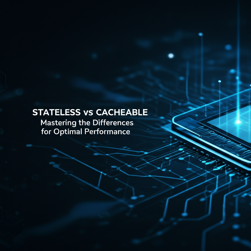 Stateless vs Cacheable: Mastering the Differences for Optimal Performance