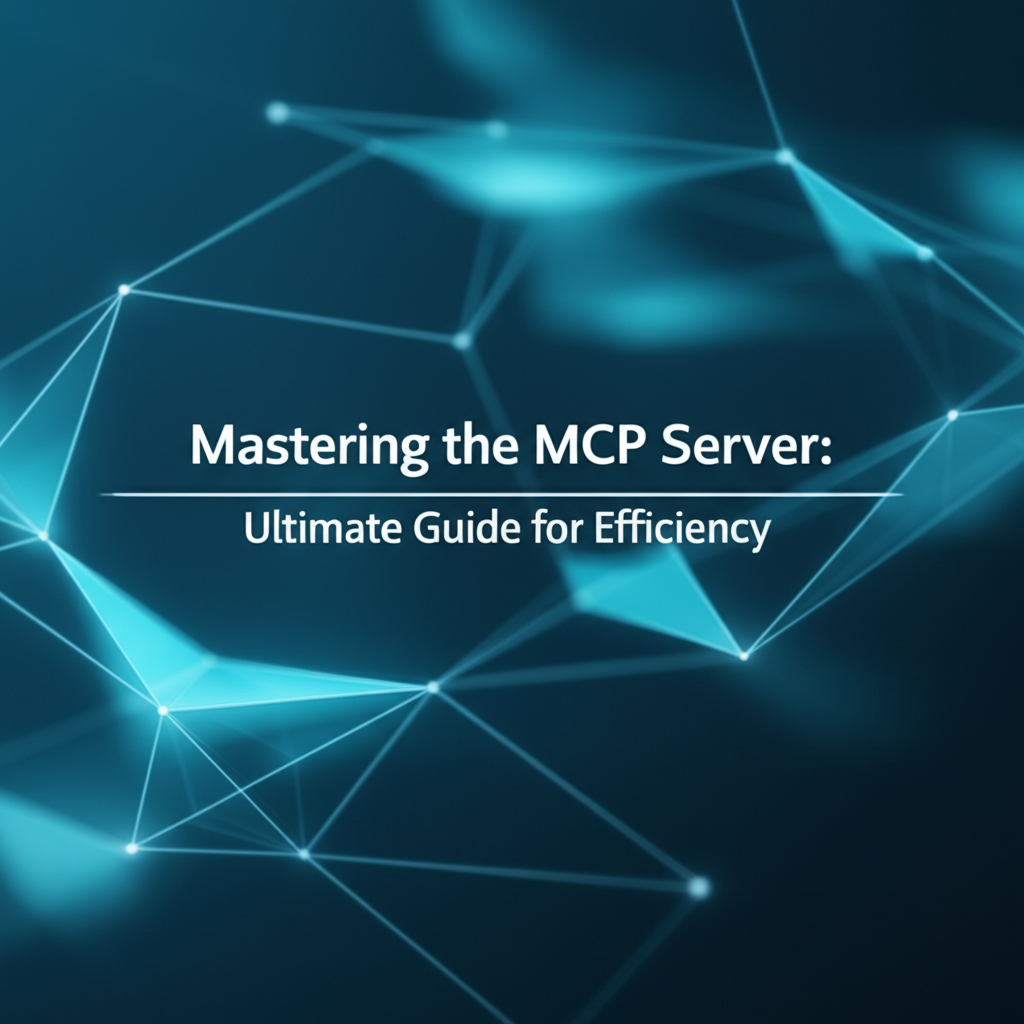 Mastering the MCP Server: Ultimate Guide for Efficiency