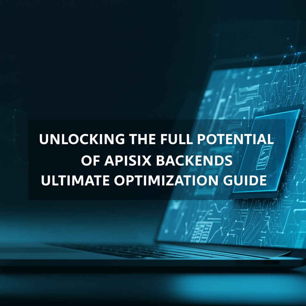 Unlocking the Full Potential of Apisix Backends: Ultimate Optimization Guide
