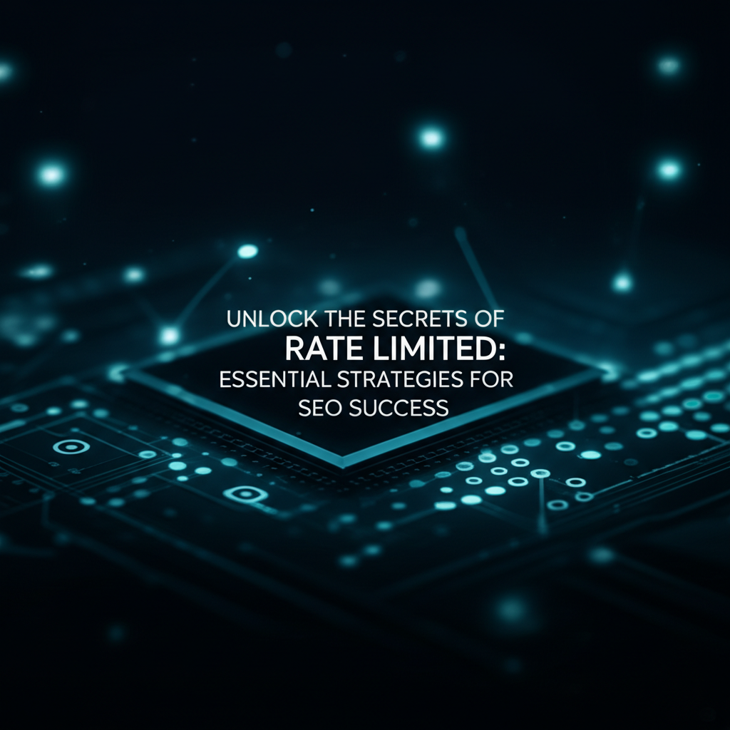 Unlock the Secrets of Rate Limited: Essential Strategies for SEO Success