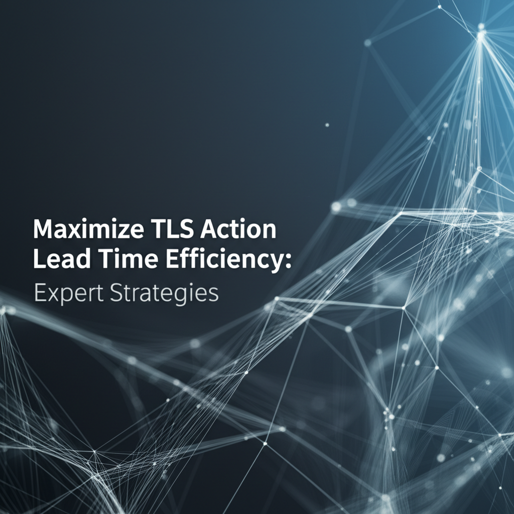 Maximize TLS Action Lead Time Efficiency: Expert Strategies