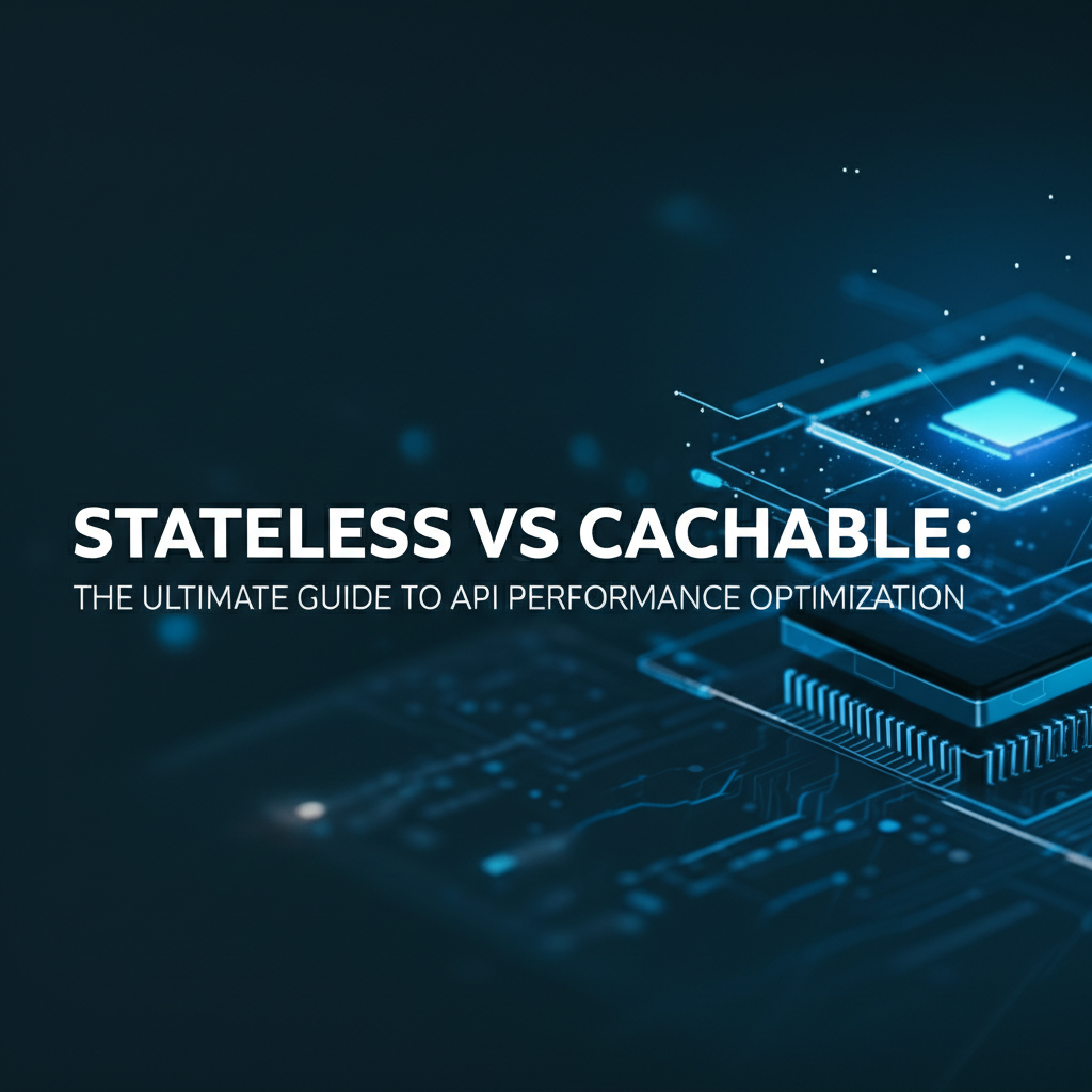 Stateless vs Cacheable: The Ultimate Guide to API Performance Optimization