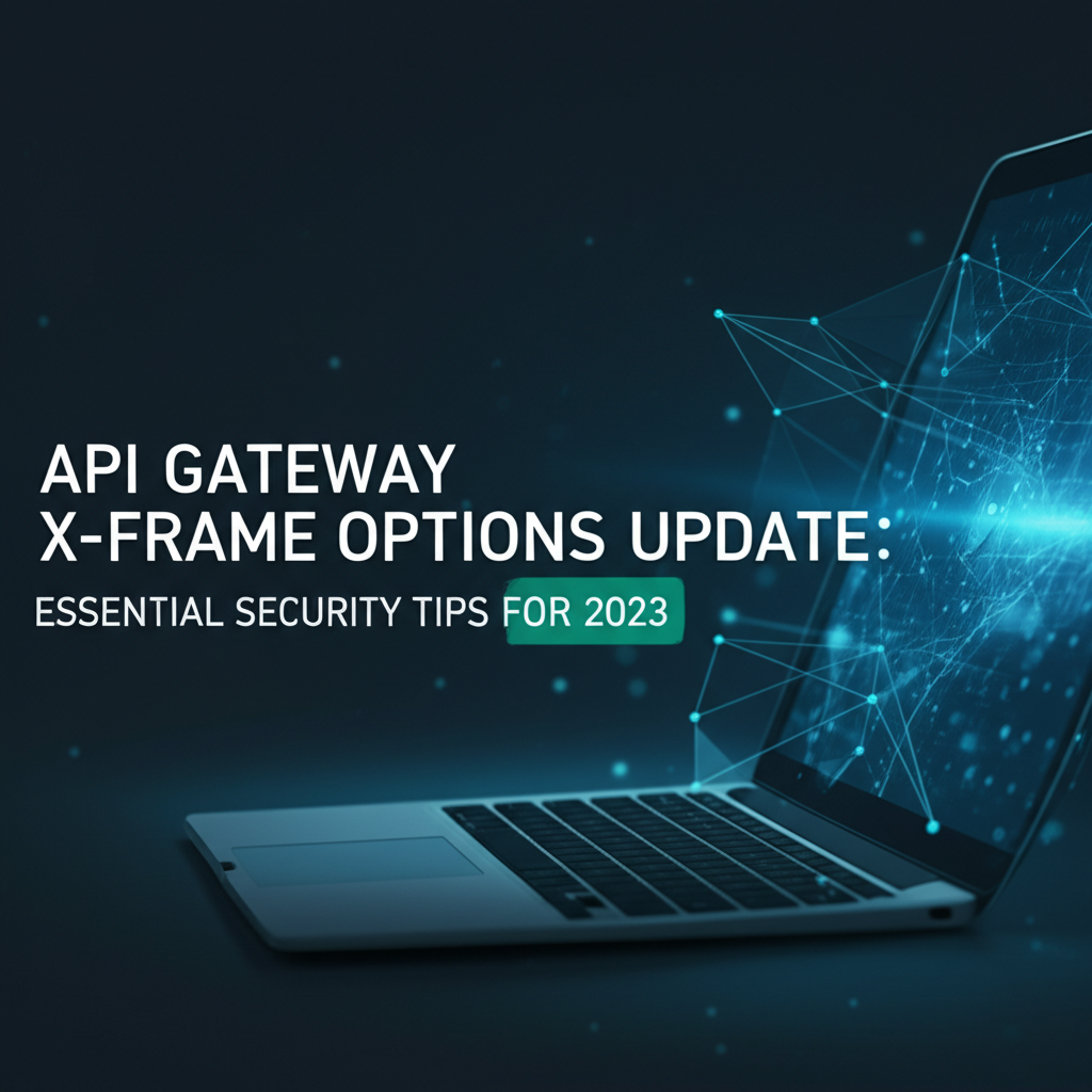 API Gateway X-Frame Options Update: Essential Security Tips for 2023