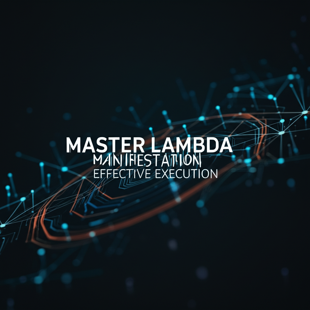 Master Lambda Manifestation: Proven Techniques for Effective Execution