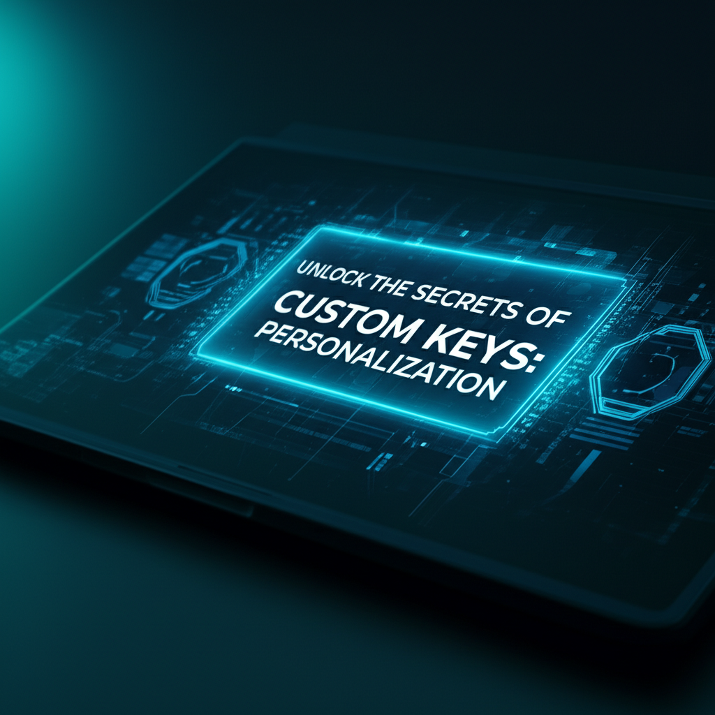 Unlock the Secrets of Custom Keys: Master the Art of Personalization
