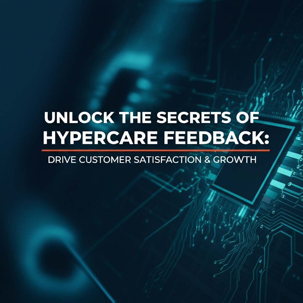Unlock the Secrets of Hypercare Feedback: Drive Customer Satisfaction & Growth