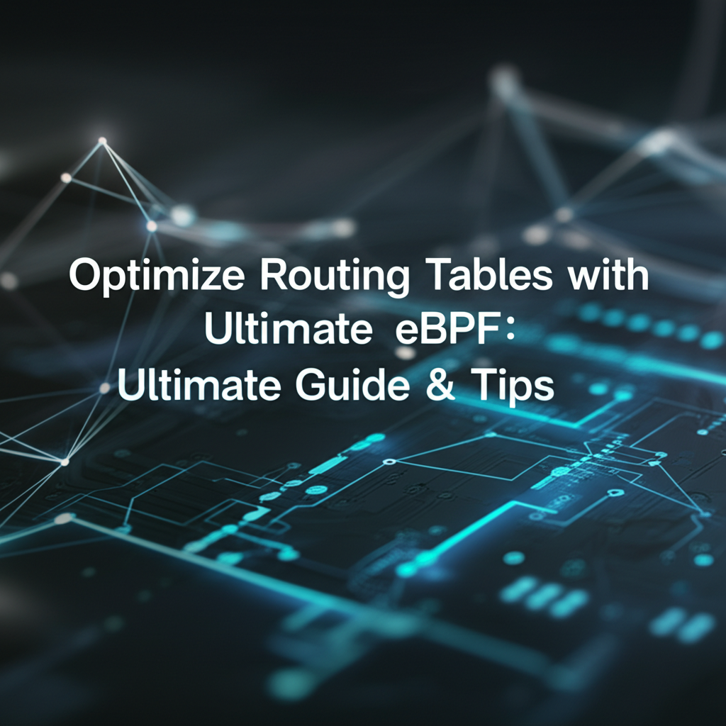 Optimize Routing Tables with eBPF: Ultimate Guide & Tips