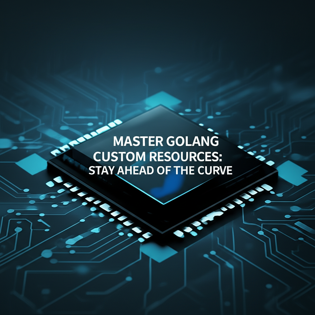 Master Golang Custom Resources: Stay Ahead of the Curve