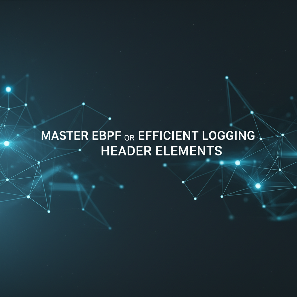 Master EBPF for Efficient Logging Header Elements