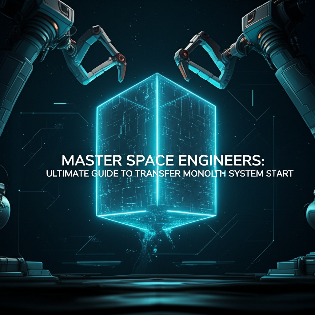Master Space Engineers: Ultimate Guide to Transfer Monolith to System Start