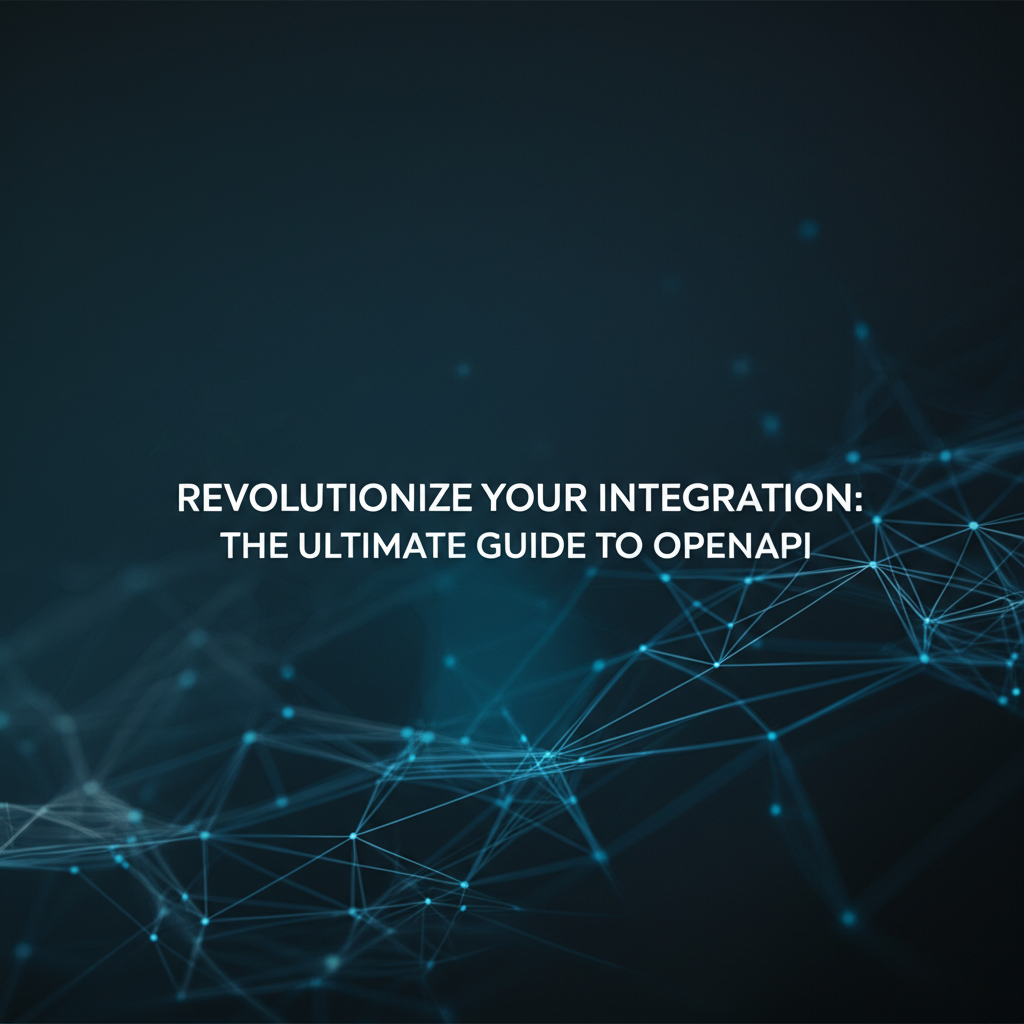Revolutionize Your Integration: The Ultimate Guide to OpenAPI
