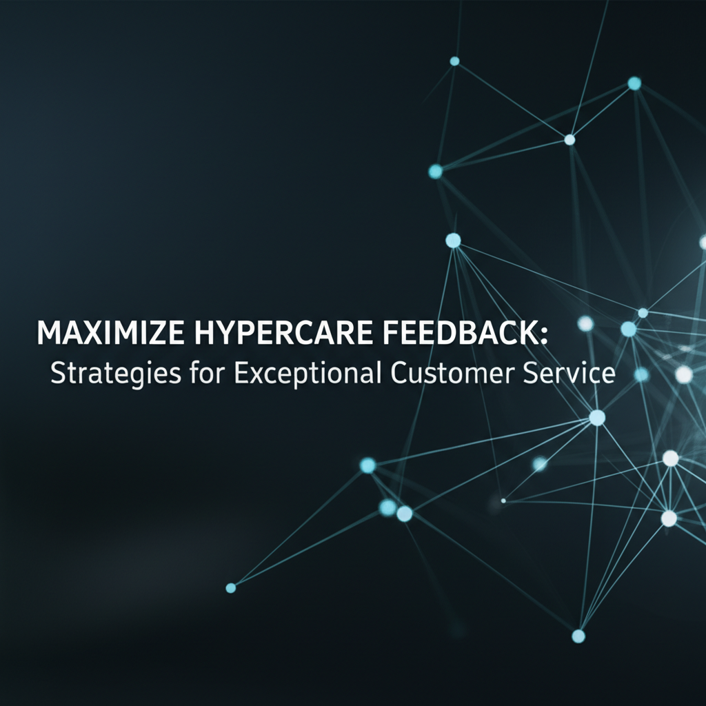 Maximize Hypercare Feedback: Strategies for Exceptional Customer Service