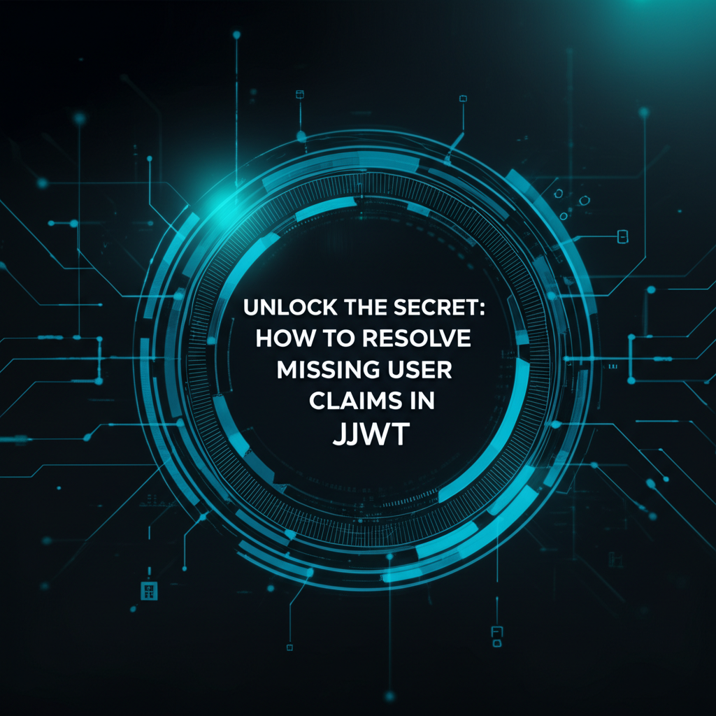 Unlock the Secret: How to Resolve Missing User Claims in JWT