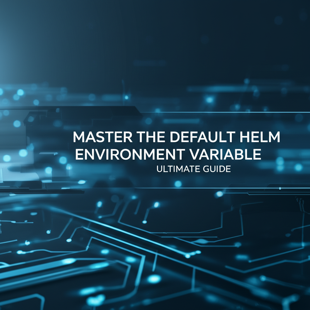 Master the Default Helm Environment Variable: Ultimate Guide