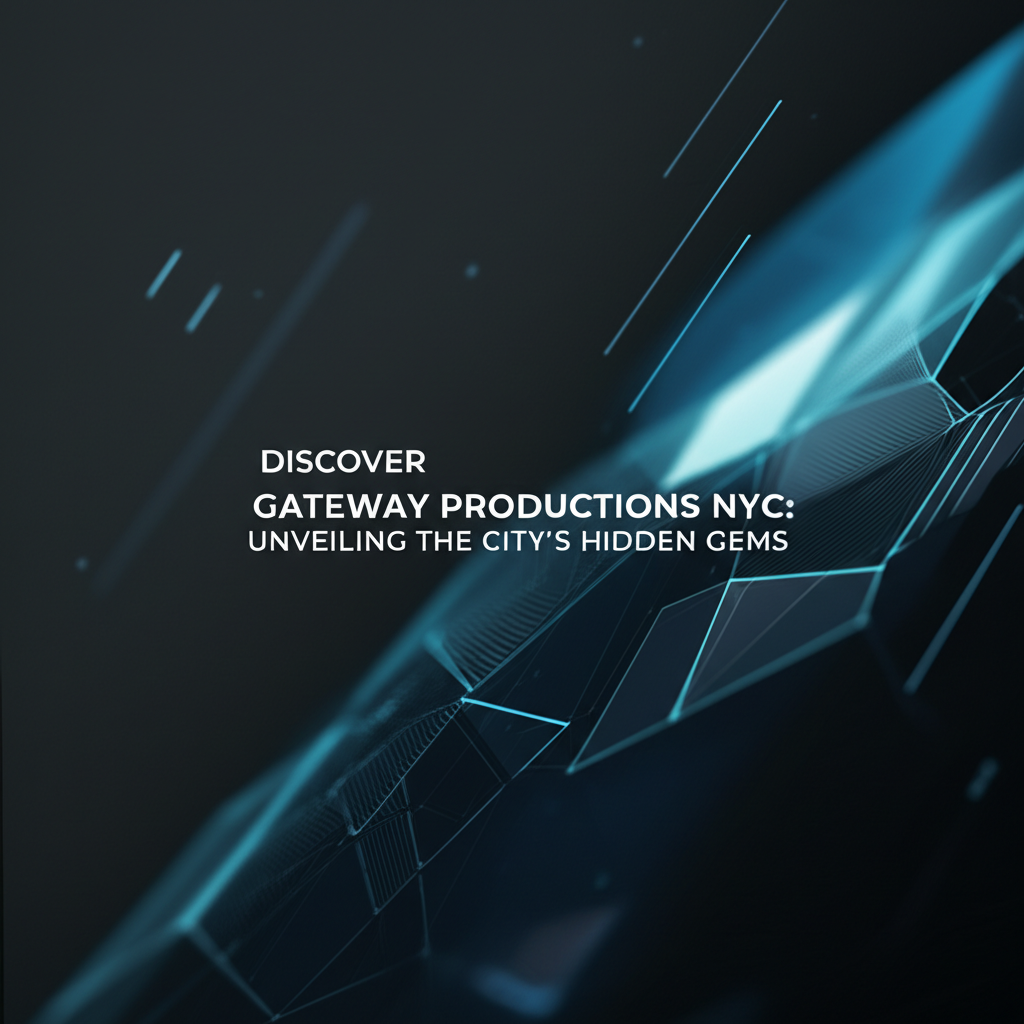 Discover Gateway Productions NYC: Unveiling the City's Hidden Gems