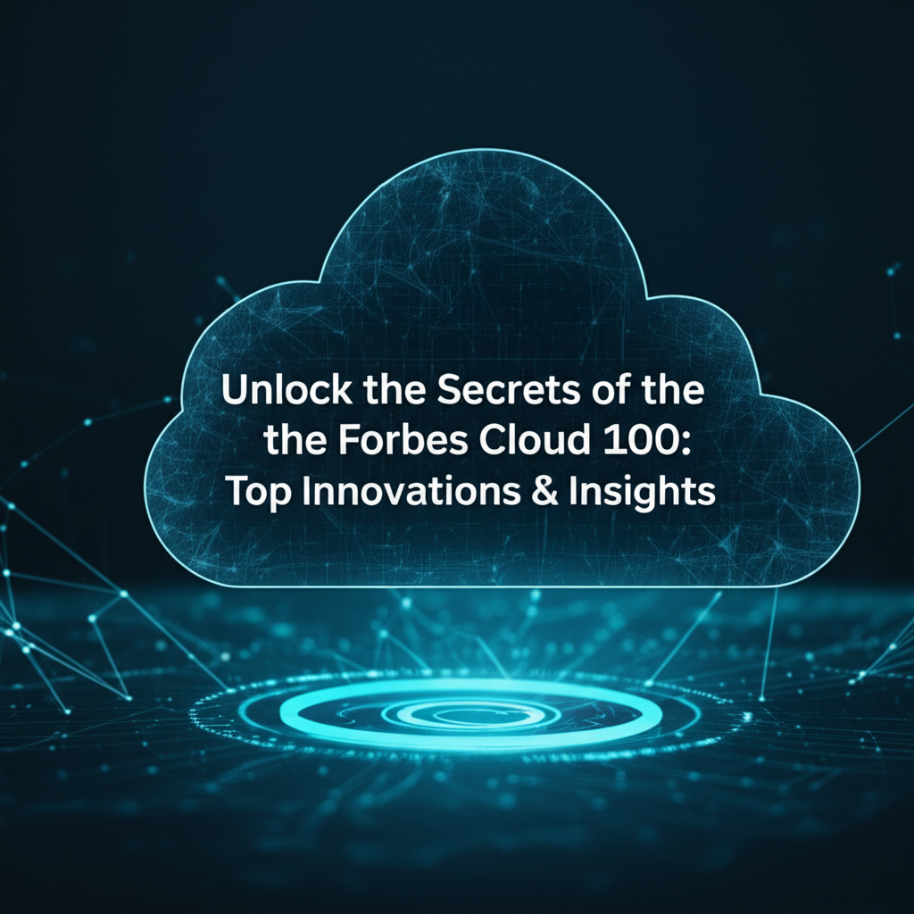 Unlock the Secrets of the Forbes Cloud 100: Top Innovations & Insights