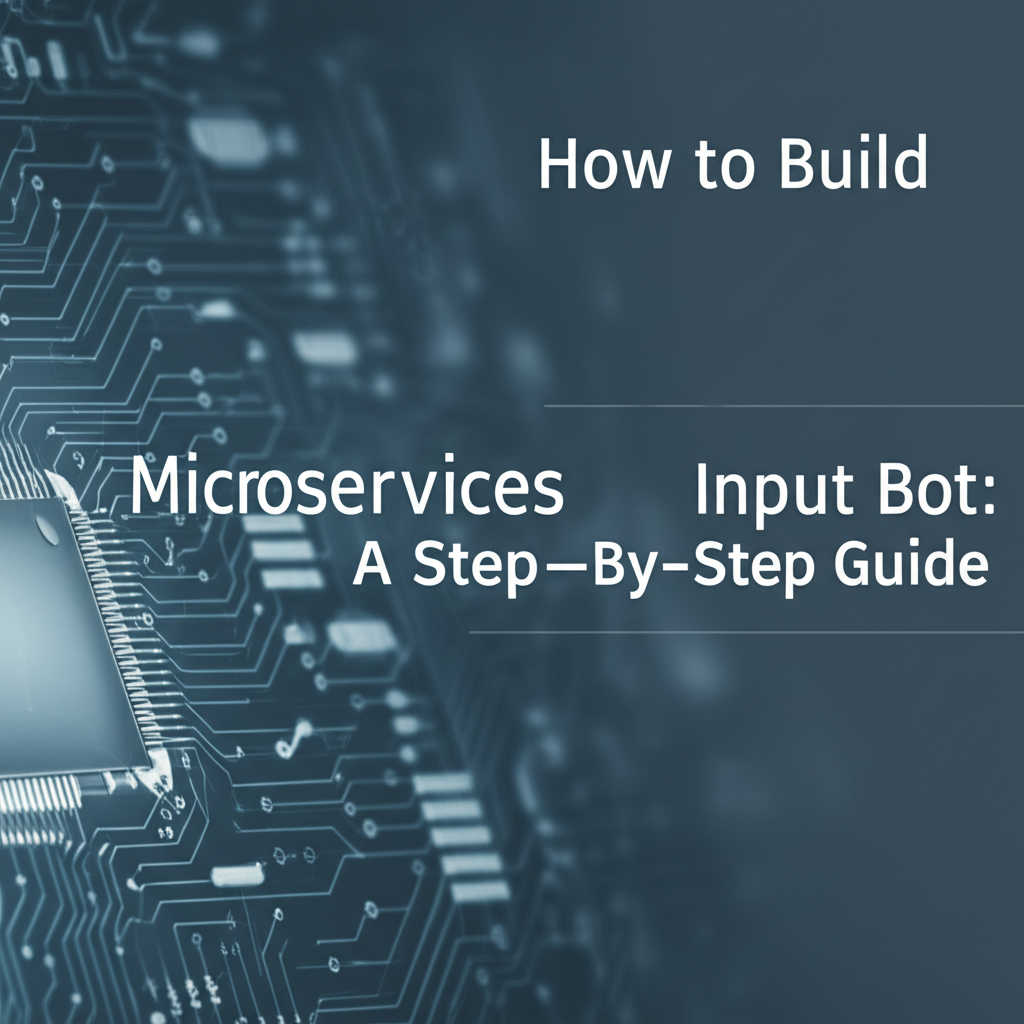 How to Build Microservices Input Bot: A Step-by-Step Guide