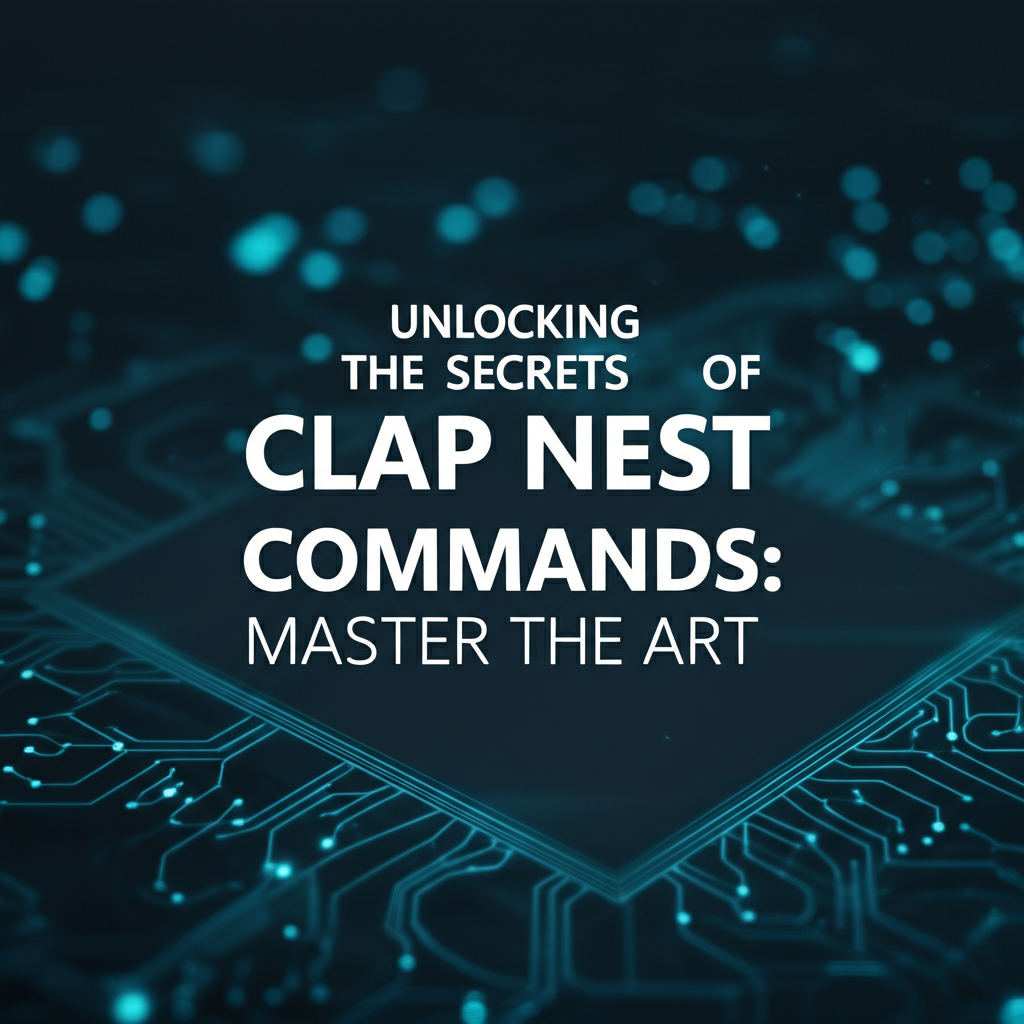 Unlocking the Secrets of Clap Nest Commands: Master the Art
