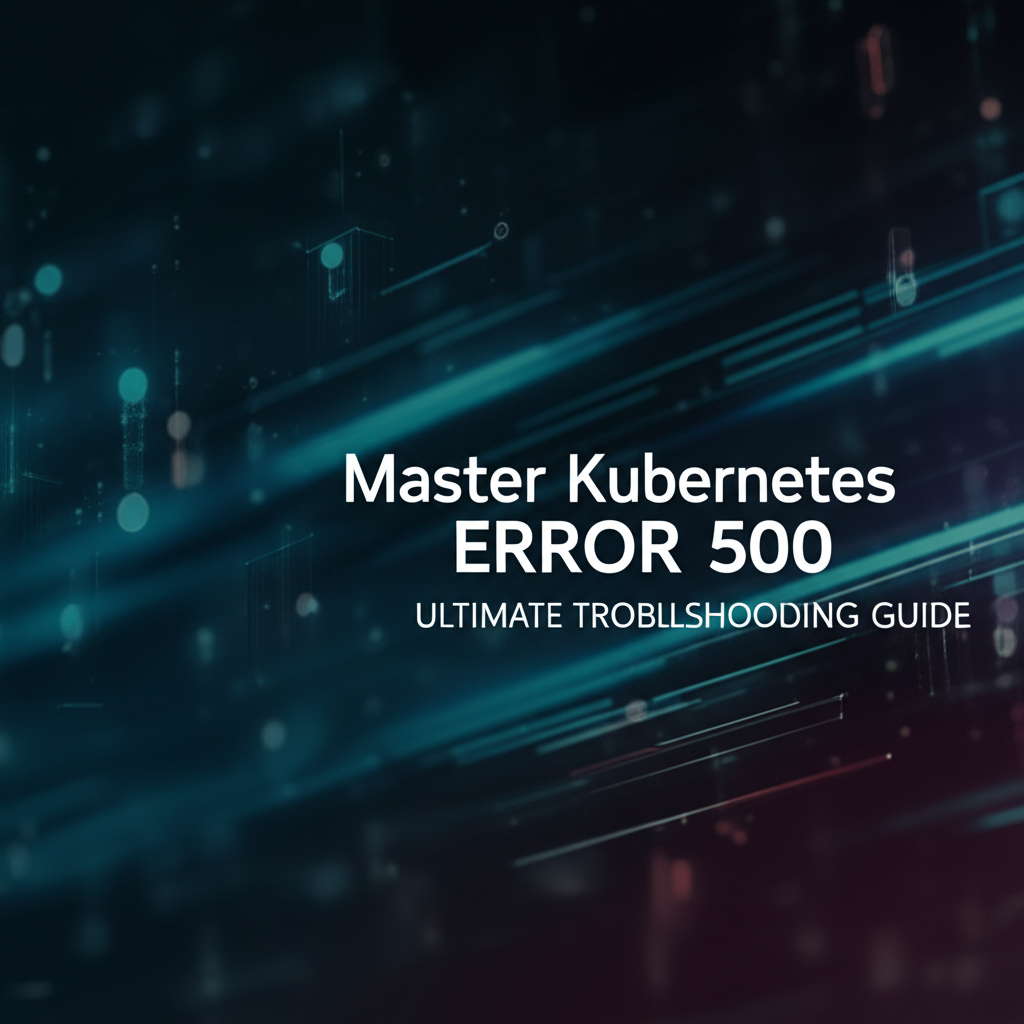 Master Kubernetes Error 500: Ultimate Troubleshooting Guide