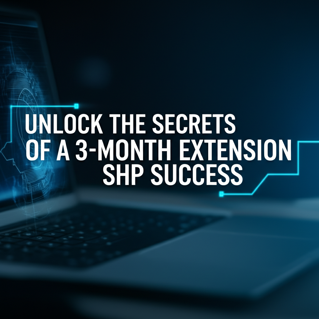Unlock the Secrets of a 3-Month Extension SHP Success