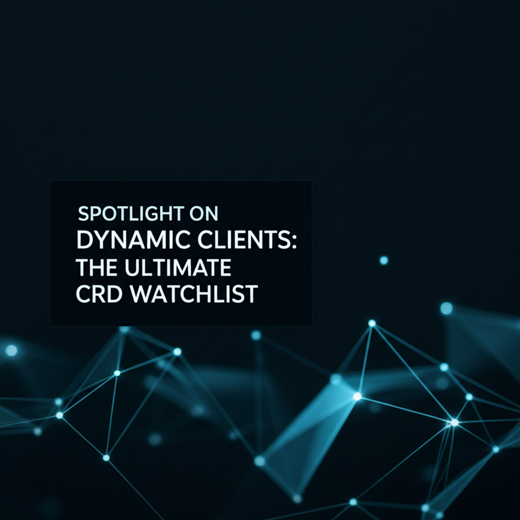 Spotlight on Dynamic Clients: The Ultimate CRD Watchlist